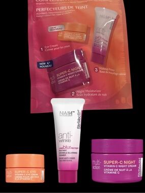 StriVectin Anti-Wrinkle Primer & Super-C Cream Set - 3 pc travel set